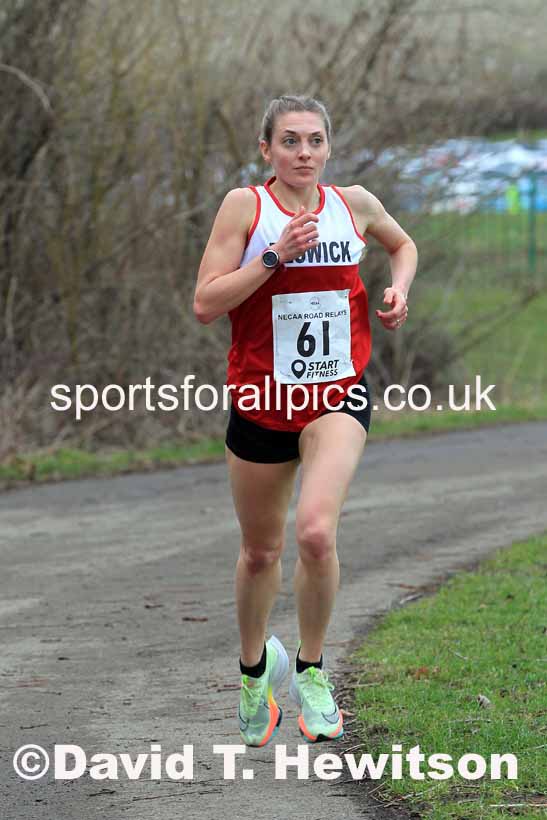 Senior Women and Veteran Women (Over 35s) and Vetreran Men (Over 50s), 2023 NECAA Royal Signals Relays, Hetton le Hole, County Durham. Photo: David T. Hewitson/Sports for All Pics